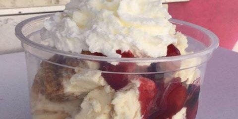 Cherry-Blueberry Cheesecake