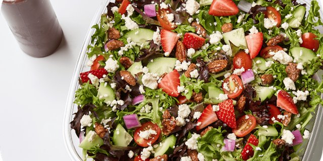 Large Pomegranate Açaí Salad Platter