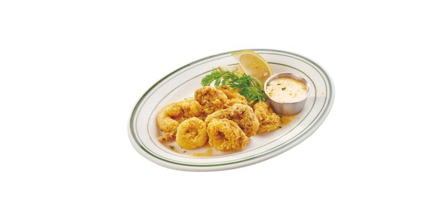 Fried Calamari w/ Salted Egg Yolk
