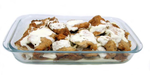 Chicken Valdostana Platter