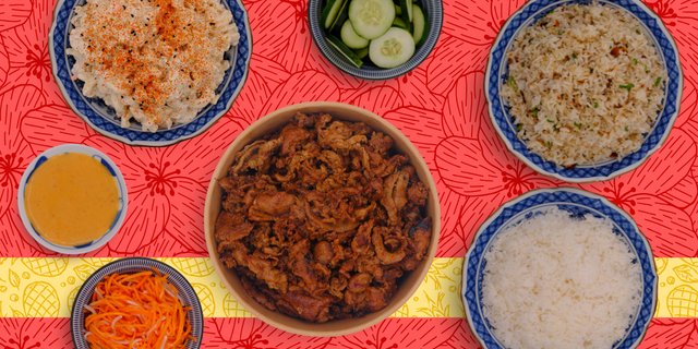 Hawaiian-ish Family Meal
