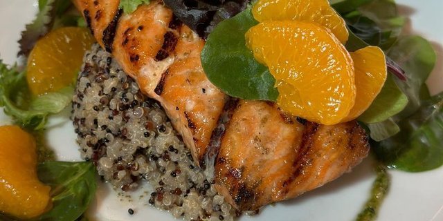 Grilled Alaskan Salmon