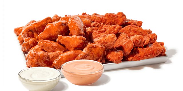 Sauced Chicken Fingerz™ And Traditional Wings Zampler Platter