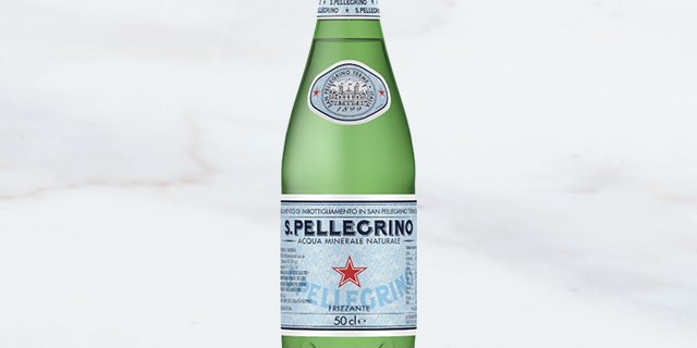 Bottled San Pellegrino Sparkling Water