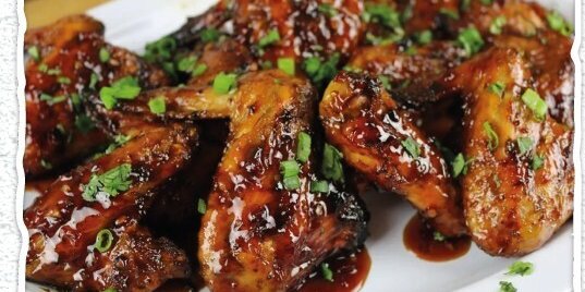 Thai Chili Basil Chicken Wings