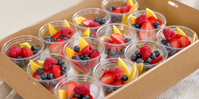 Mini Fruit Cups Platter