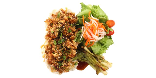 Soy-Garlic Chicken Plate