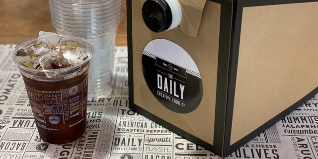 Iced Cold Brew Coffee