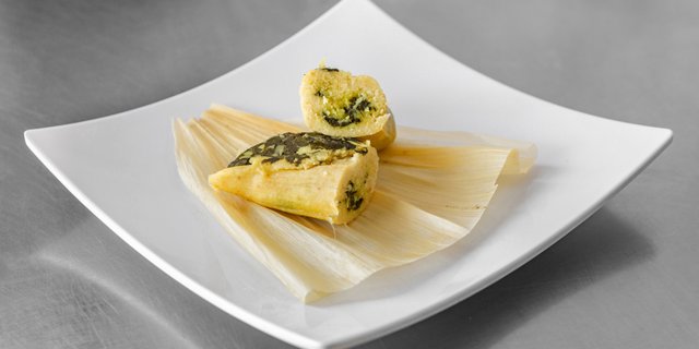 Spinach Tamale