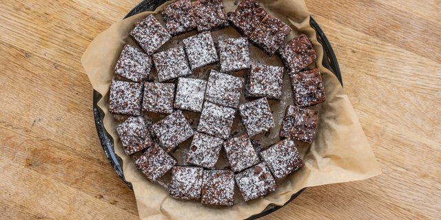 Double Chocolate Brownie Platter
