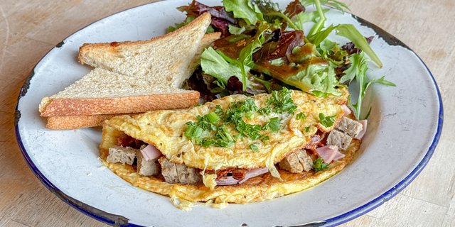 Meat Lover's Omelette