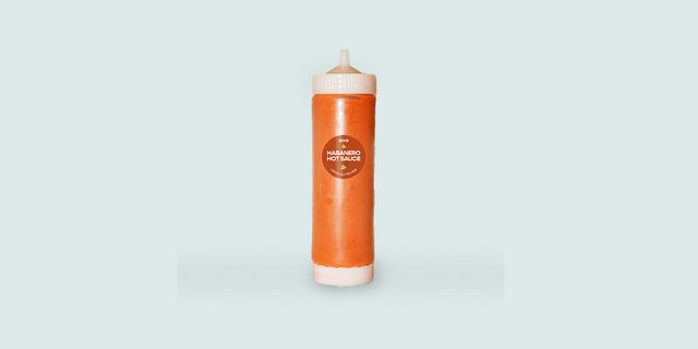 Bottle of Habanero Hot Sauce