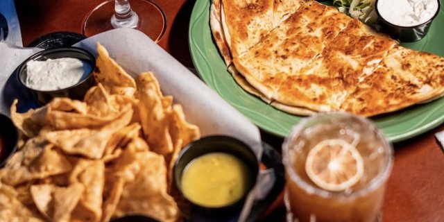 Green Chile Quesadillas