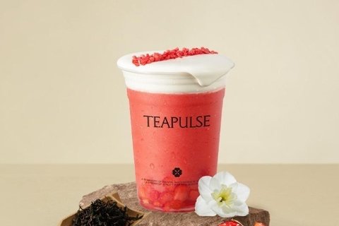 Cheese Cloud Strawberry Smoothie