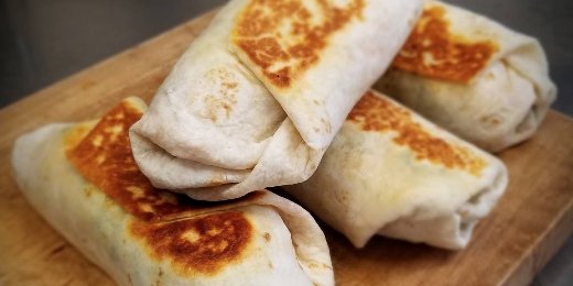 Egg, Potato & Cheese Breakfast Burrito