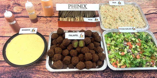 Falafel & Rice Package