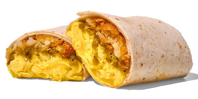 Crispy Scramble Burrito