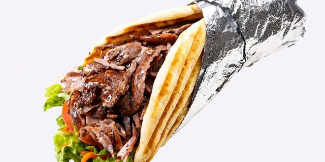 Beef And Lamb Gyro Pita