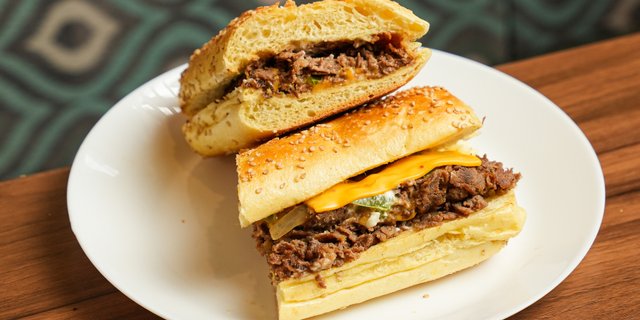 Philly Cheese Steak Sandwich