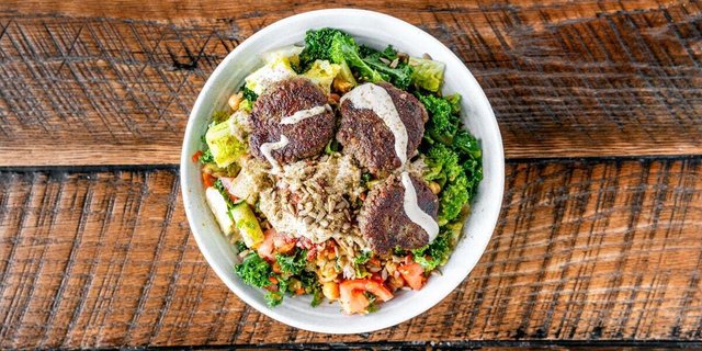 INDIVIDUAL VEGAN JAFFA SALAD