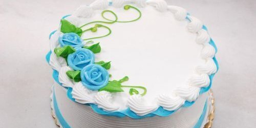 Vanilla & Chocolate Ice Cream Cake