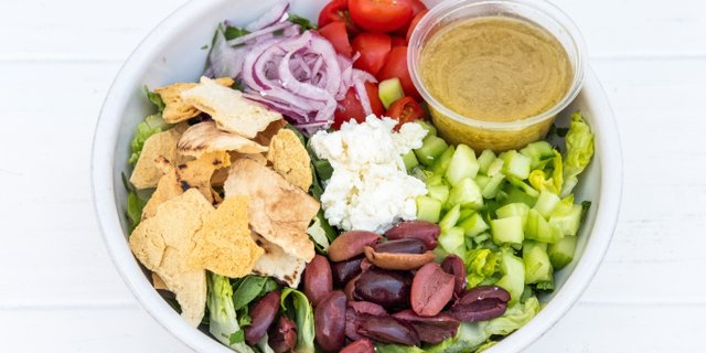 Individual Mediterranean Salad