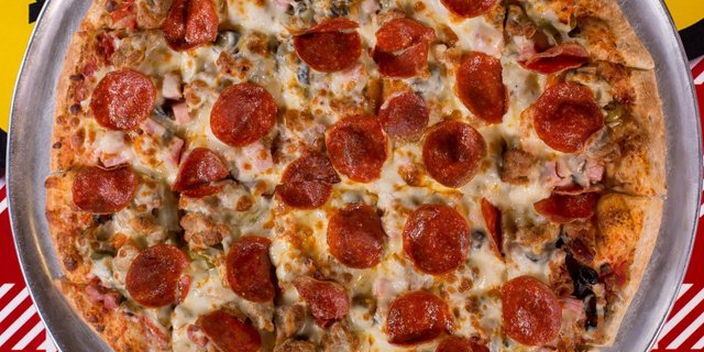 Monsters of The Midway Pizza