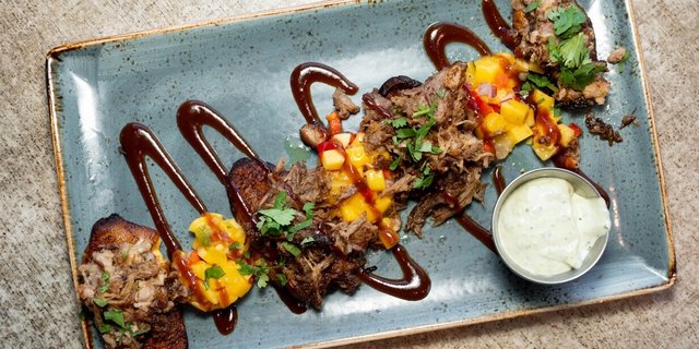 Pork & Plantain Bites