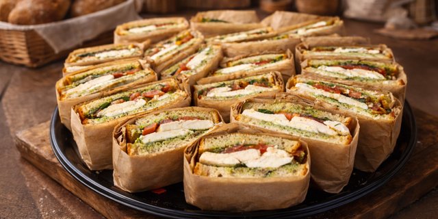 Meat Sandwich Half Platter