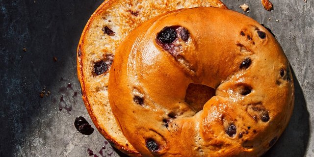 Blueberry Bagel Boxed Breakfast