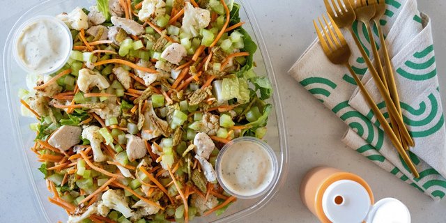 Small Buffalo Chicken Salad Platter