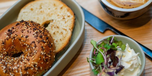 Bagels & Brew Board