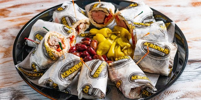 Greek Souvlaki Wrap
