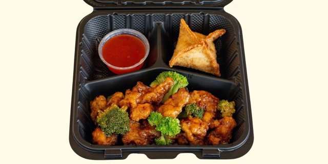 General Chicken Tso Lunch Box