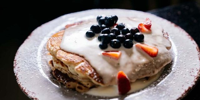 Tres Leches Pancakes