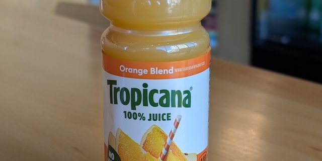 Orange Juice Single Bottles
