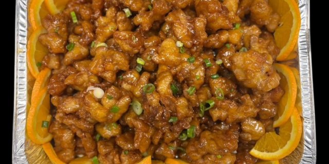 Orange Chicken Tray