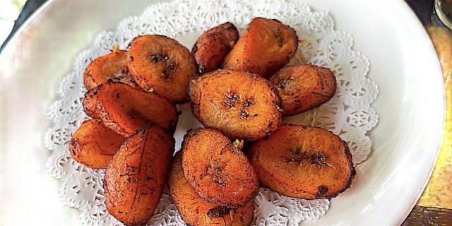 Sweet Fried Plantains
