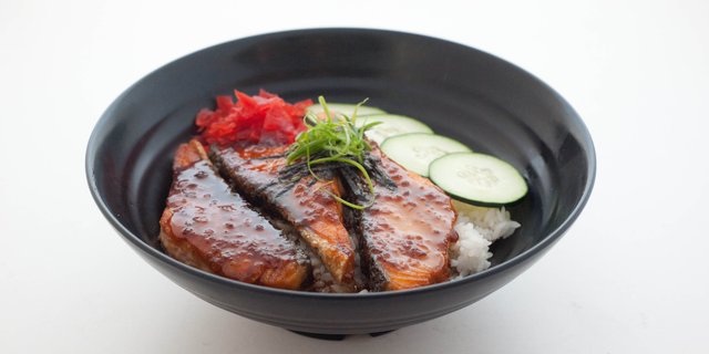 Salmon Teriyaki Don Bowl