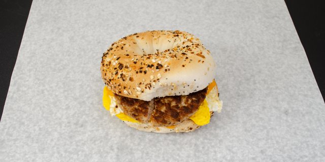 Sausage, Egg & Cheese Breakfast Sandwich Tray