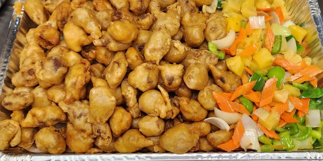 Sweet & Sour Pork Tray