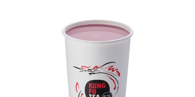 Hot Taro Milk Tea