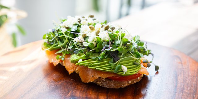 Smoked Salmon Tartine