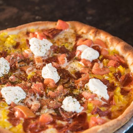 Spicy White Pizza