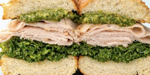 The Pesto Turk Sandwich