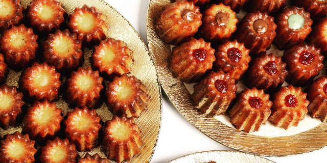 Raspberry Canele