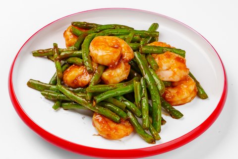 Jumbo Shrimp & Green Beans