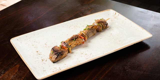 Lamb Souvlakia