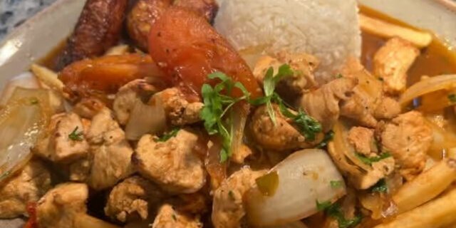Chicken Saltados