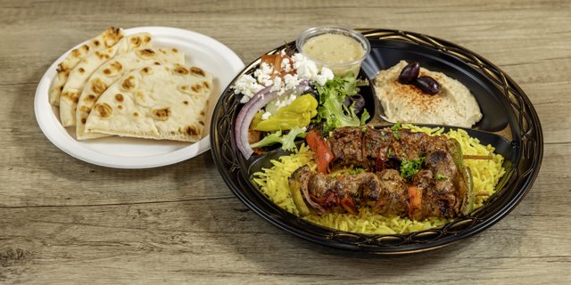 Sirloin Kebab Plate